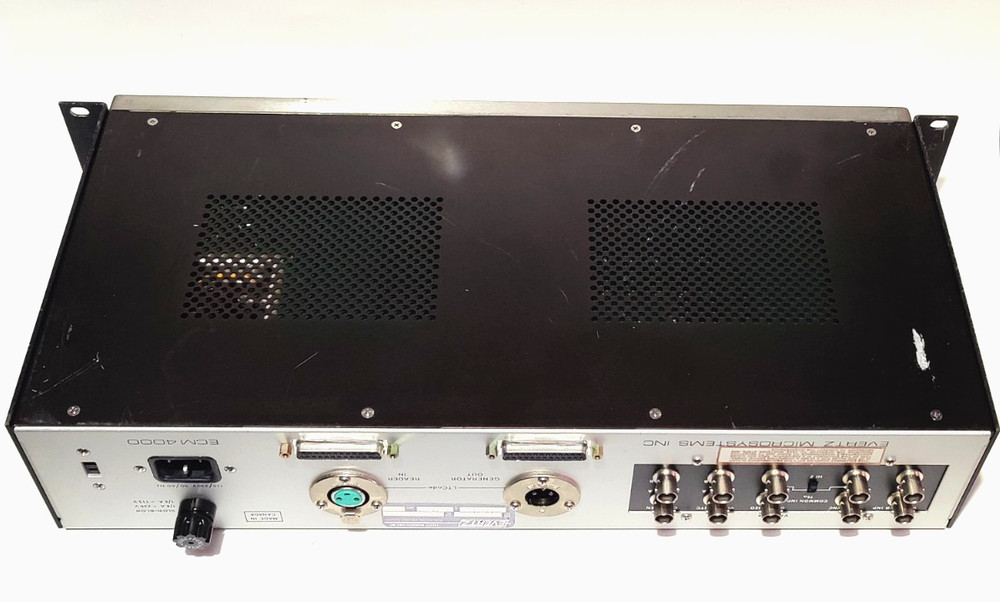 WORKING Evertz 4000 Professional VITC/LTC Timecode Generator / Reader Rack Unit