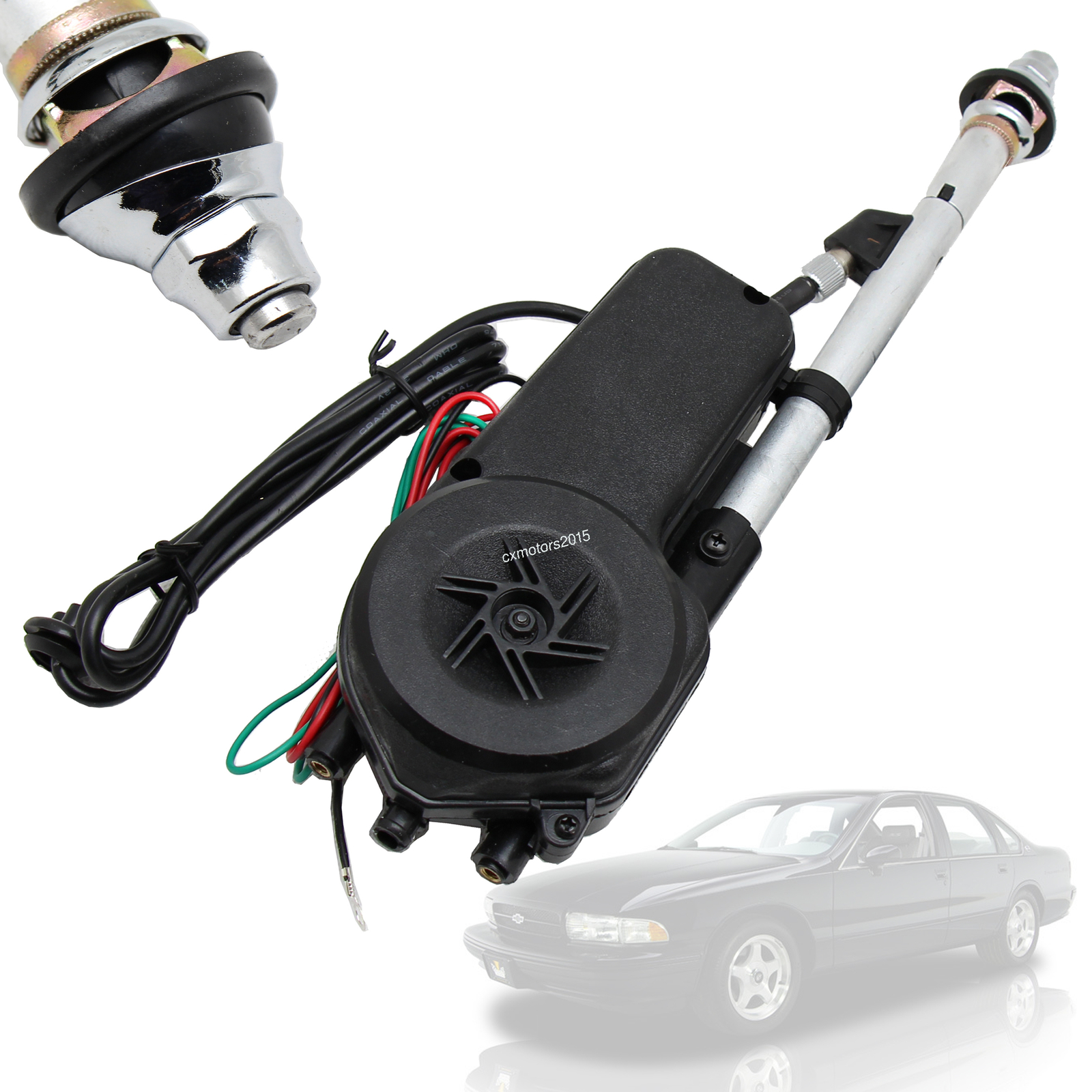 Automatic Power Antenna Radio Aerial Kit for Mercedes benz W126 W124 W140 560SEL