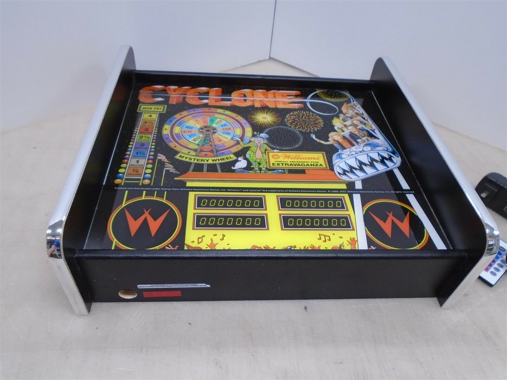 Williams Cyclone Pinball Head LED Display light box
