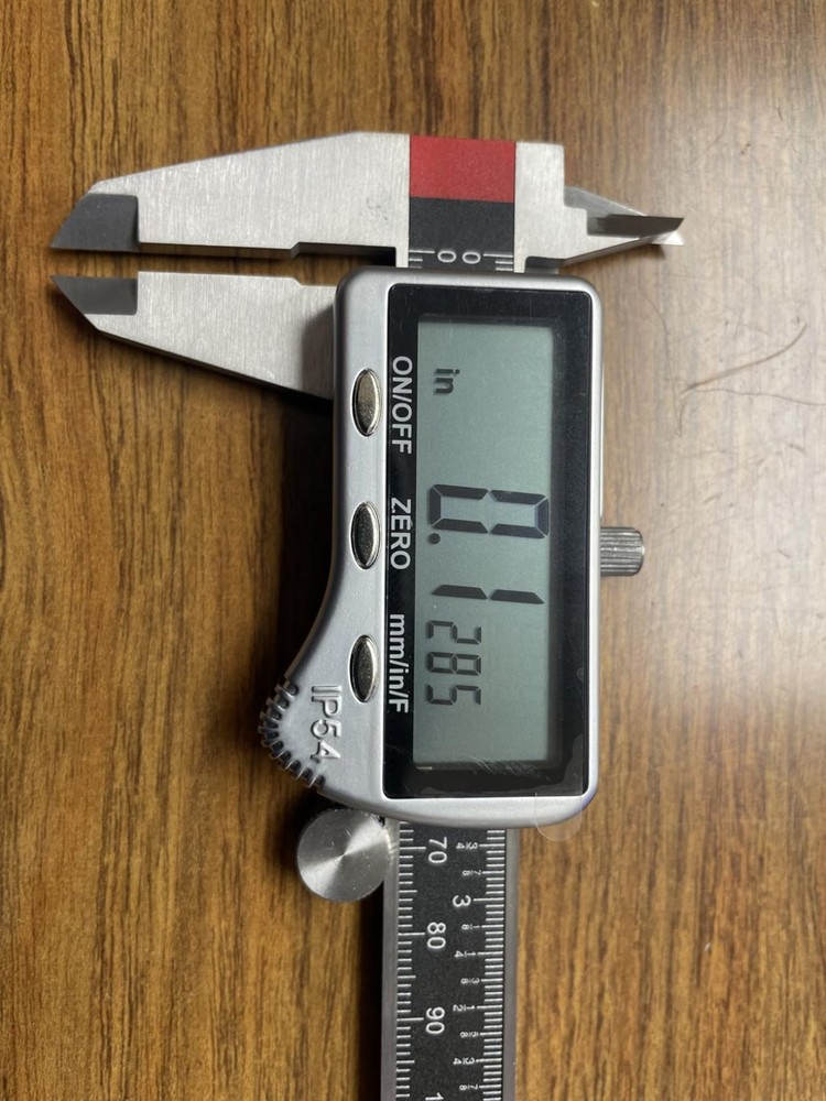 6" Digital Caliper with Extra Large LCD Screen