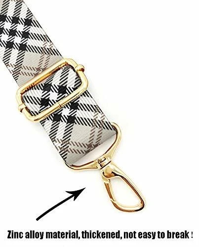 Wide Shoulder Strap Personalized Print Adjustable Replacement Belt Crossbody