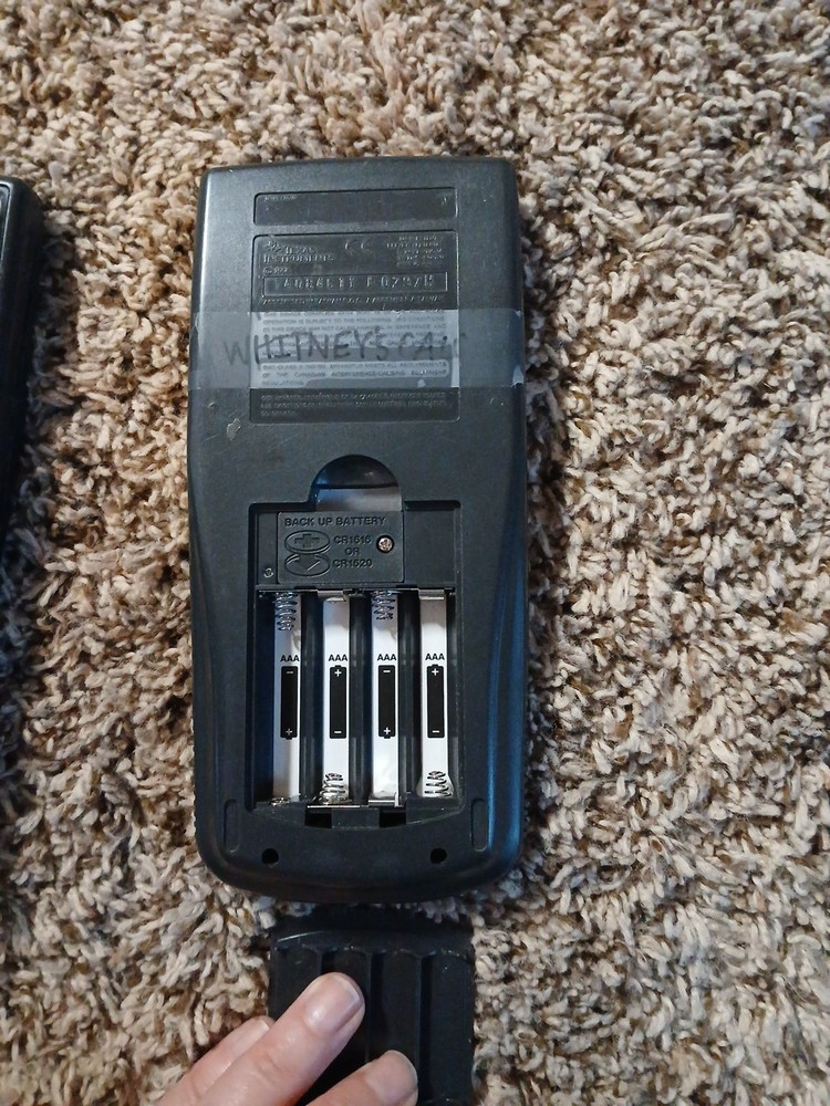 Texas Instruments TI-83 Plus Black WORKING