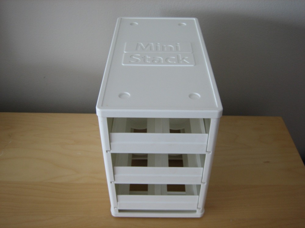 YOUCOPIA CRAFT MINI STACK 3 DRAWER STORAGE FOR 12 SPICE JARS