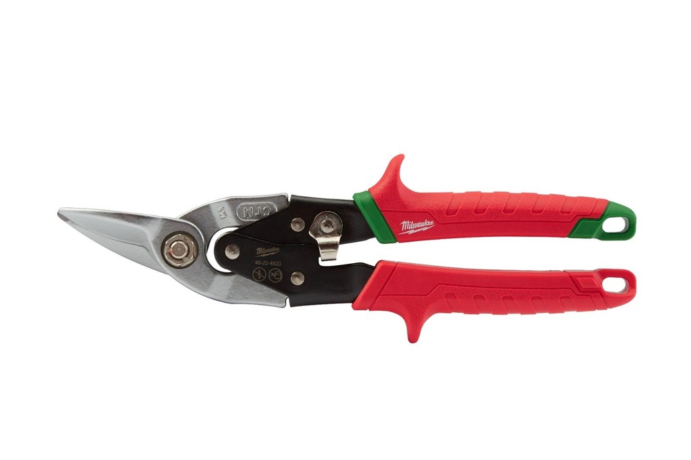 2 Pack - Milwaukee 48-22-4520 Right Cutting Aviation Snips