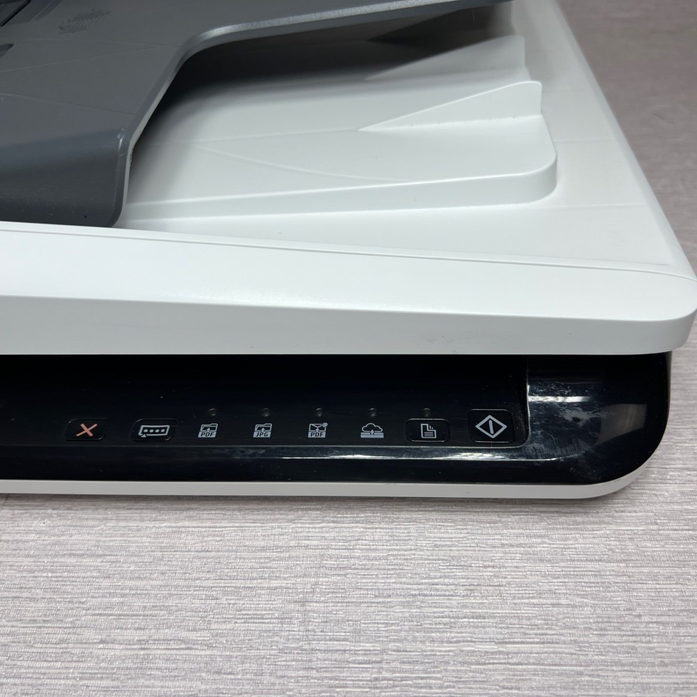 HP ScanJet Pro 2500 F1 FlatBed Document Scanner, AC Adapter, & USB Cable