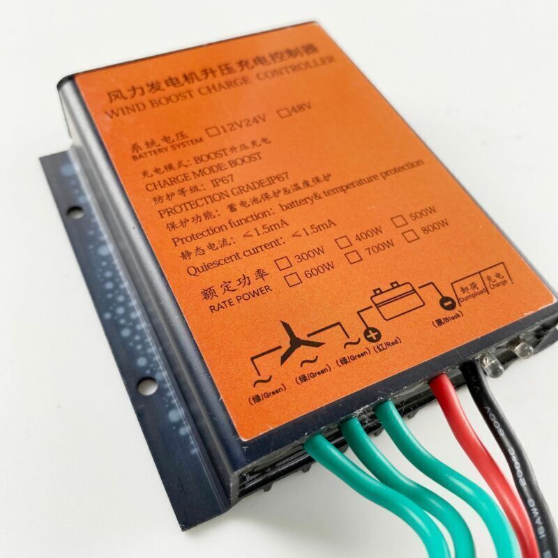 3000W Wind Turbine Generator MPPT Charge Controller Boost Regulator 12V/24V 48V