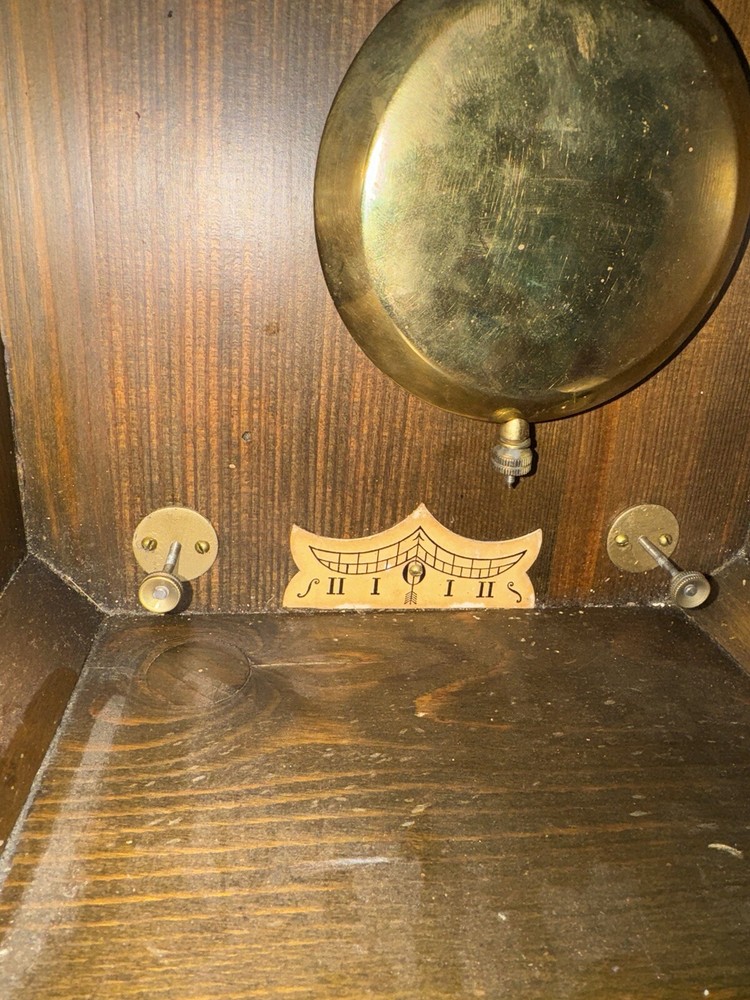 antique german wall clock