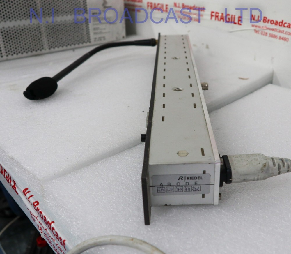 Riedel rcp-2016 Artist intercom panel with PSU Fully working,