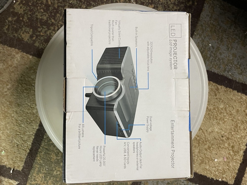 LED Projector LCD Image Style