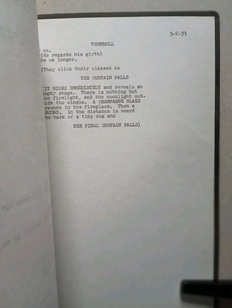 GOOD-BY, GHOST Harold J. Kennedy Comedy Play Script