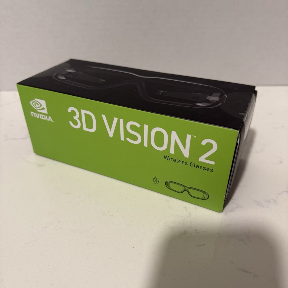 New / Sealed Nvidia 3D Vision 2 Wireless Glasses