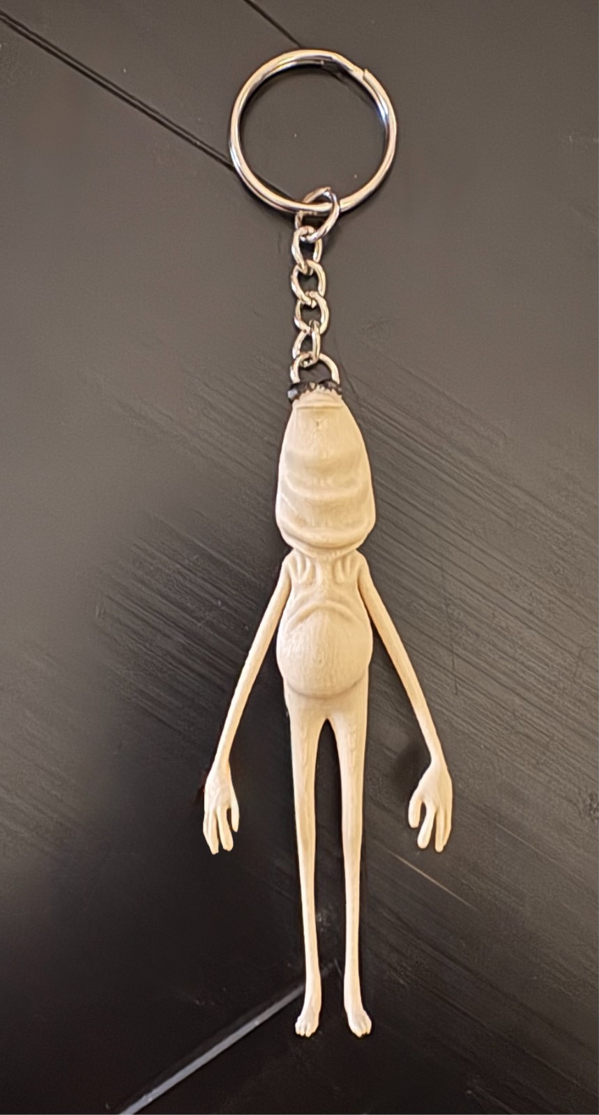 Marcus the Worm Keychain