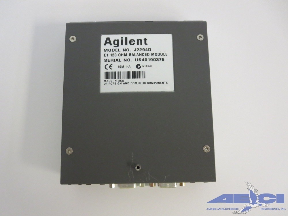 AGILENT J2294D E1 / T1 Interface Modeule for Agilent Advisor ATM/WAN