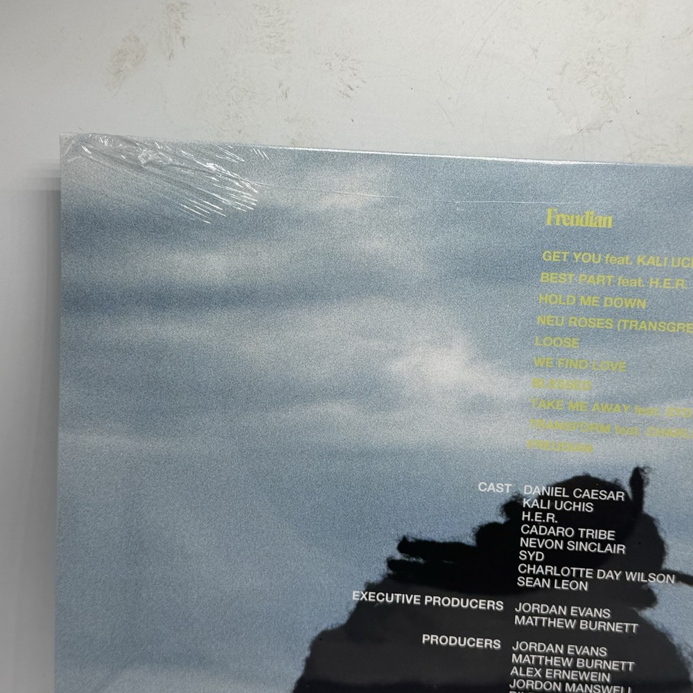 Daniel Caesar Freudian Limited Edition Translucent Blue Colored Vinyl LP Sealed