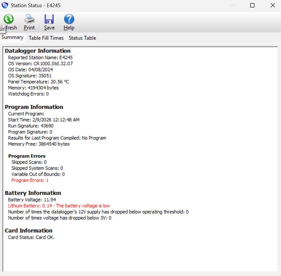 Campbell Scientific CR1000 Measurement & Control Data Logger - Used