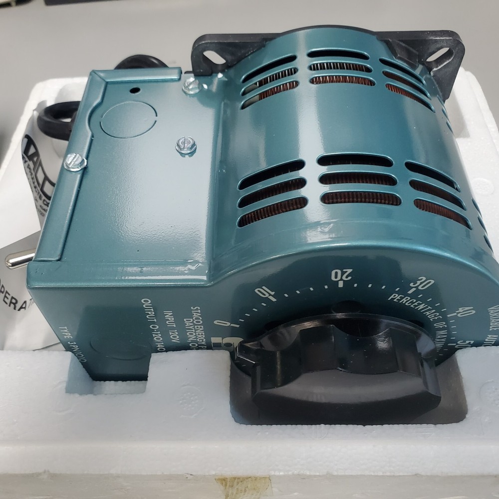 NEW Staco Variable Control Transformer 3PN1010 input 120v output 0-120V (M696)
