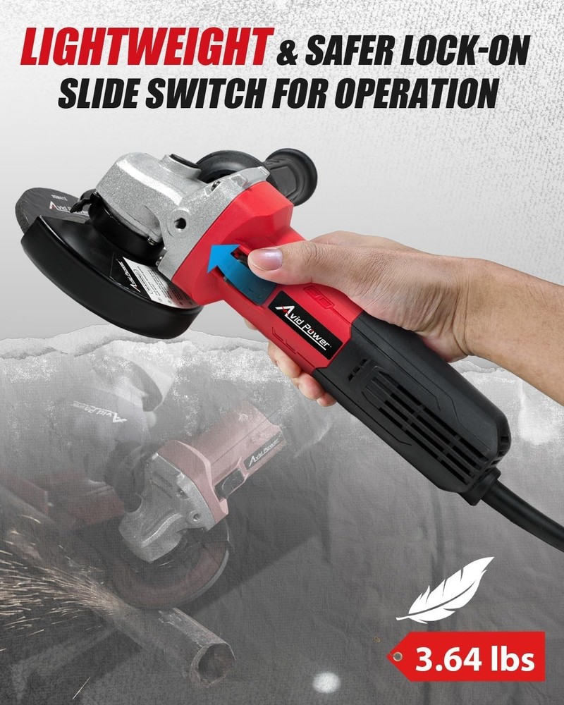 Versatile Electric Grinder for Sharpening, Rust Removal & Metal Polishing Tasks