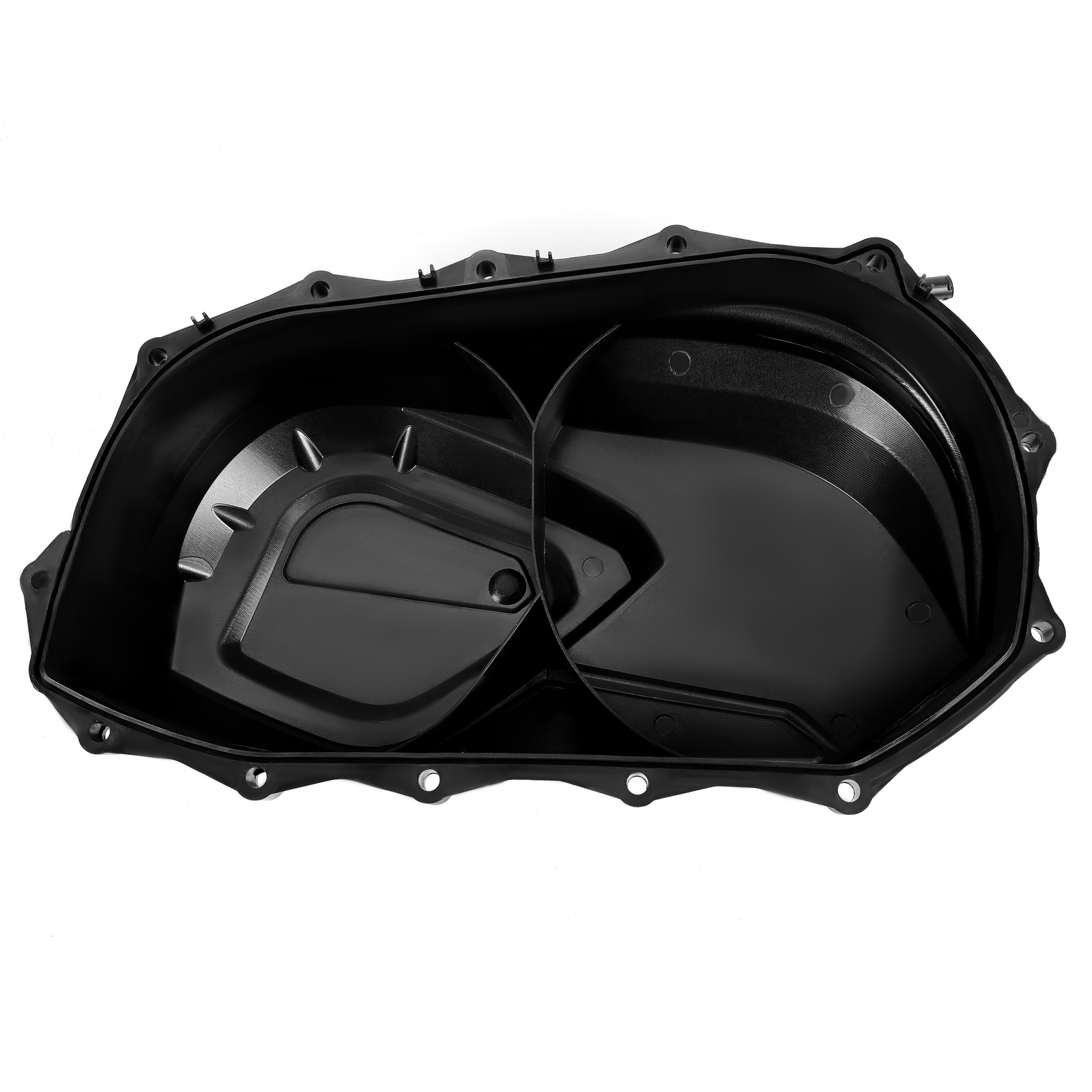 Black Outer Clutch Cover with Gasket For Outlander/Renegade Models 2006-2014