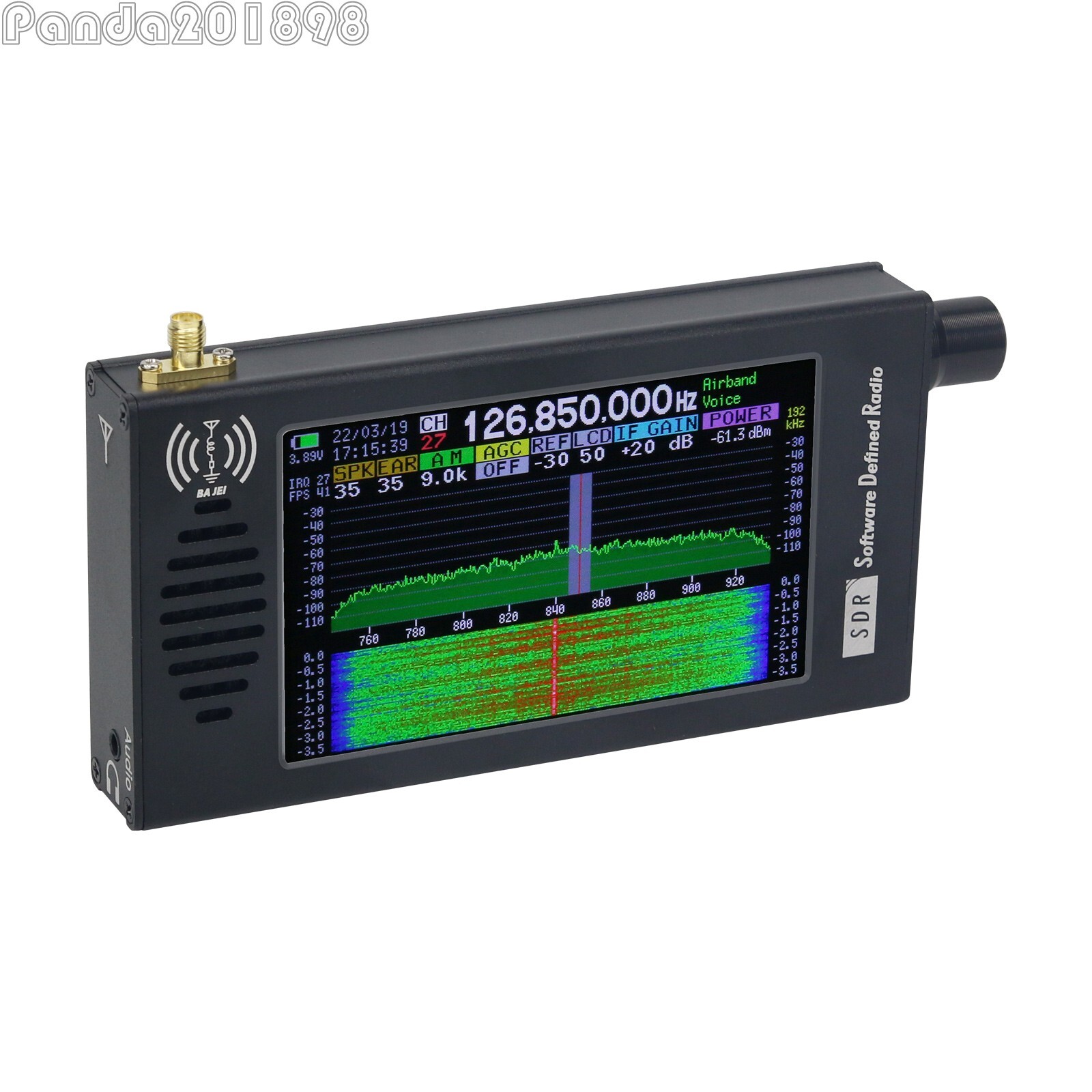 HamGeek DSP-01 SDR Radio Receiver DSP Digital Demodulation CW/AM/FM/WFM #USA