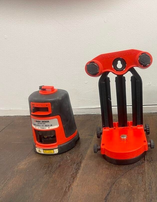 Black & Decker Projected Crossfire Auto Level Laser BDL310S Used Japan