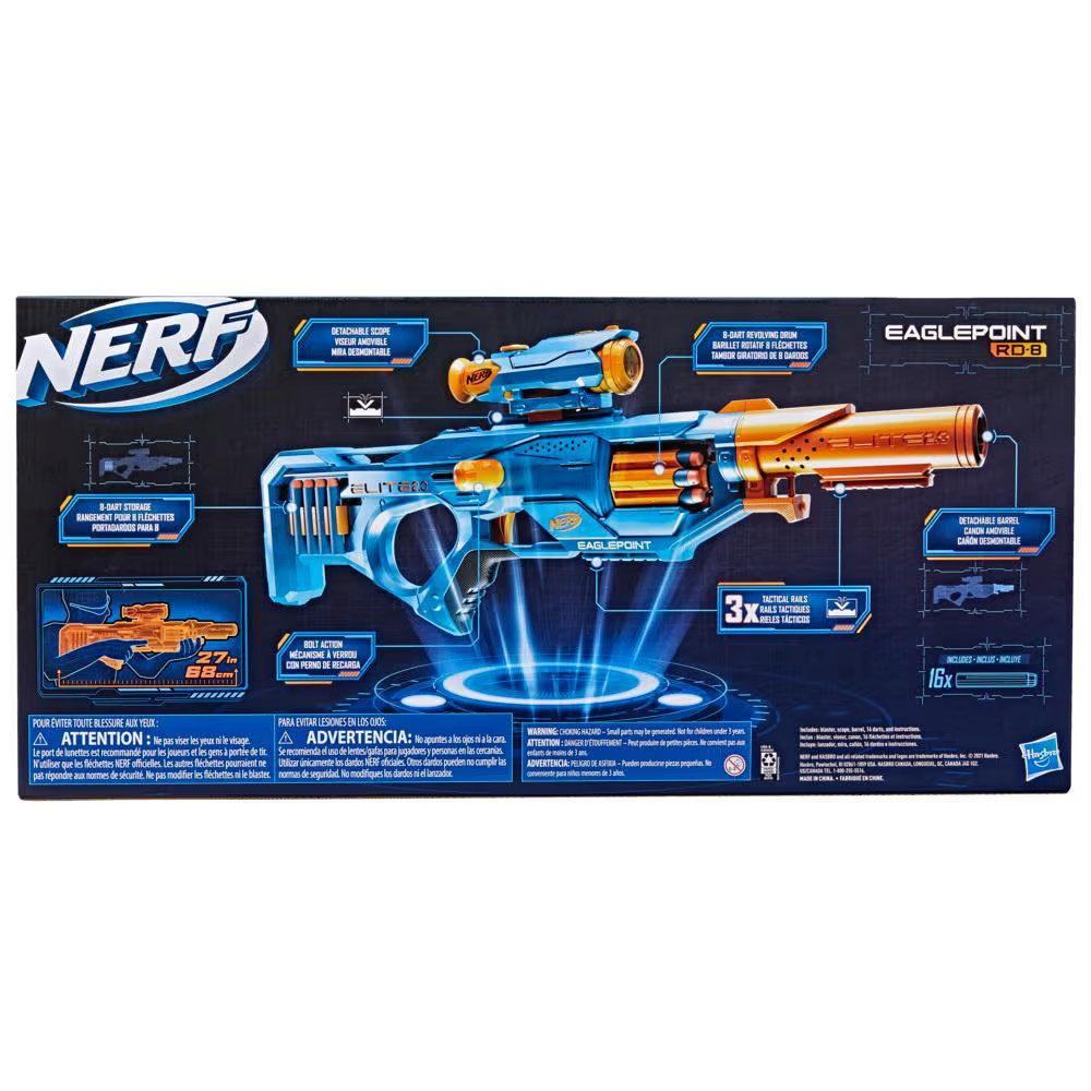 NERF Elite 2.0 Eagle point RD 8 Blaster