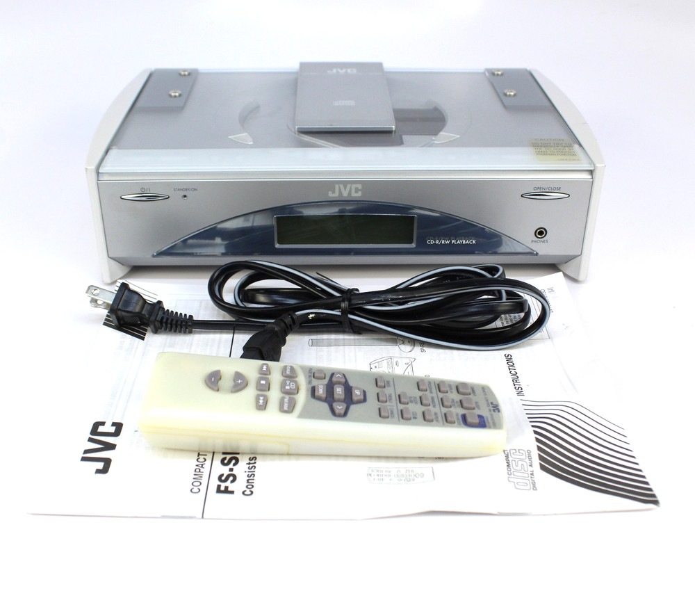 JVC FS-SD1000 Compact Component System CD Player with Remote