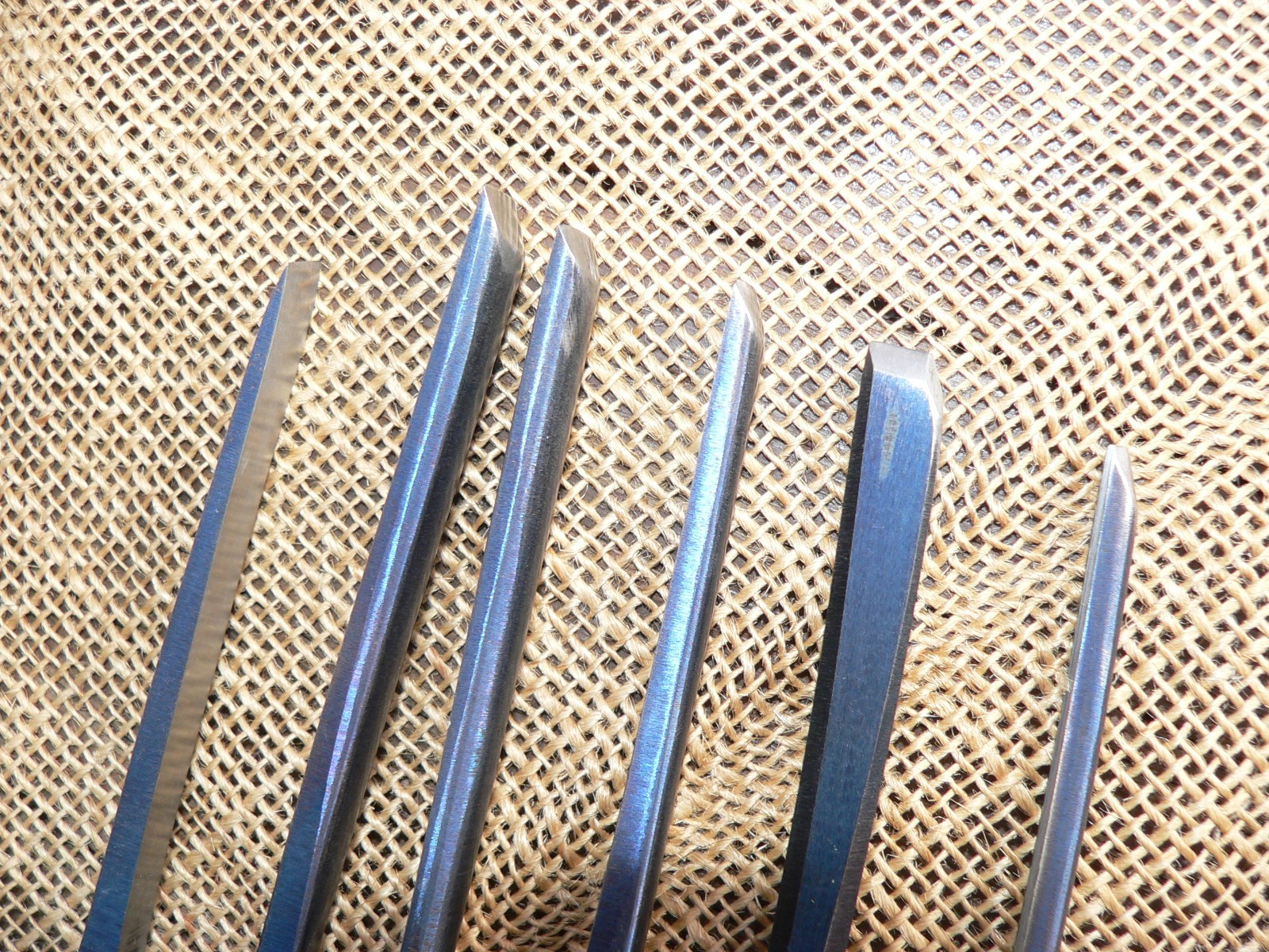 MIFER Carving Chisels Set of 6 Woodworking Tools, Spain