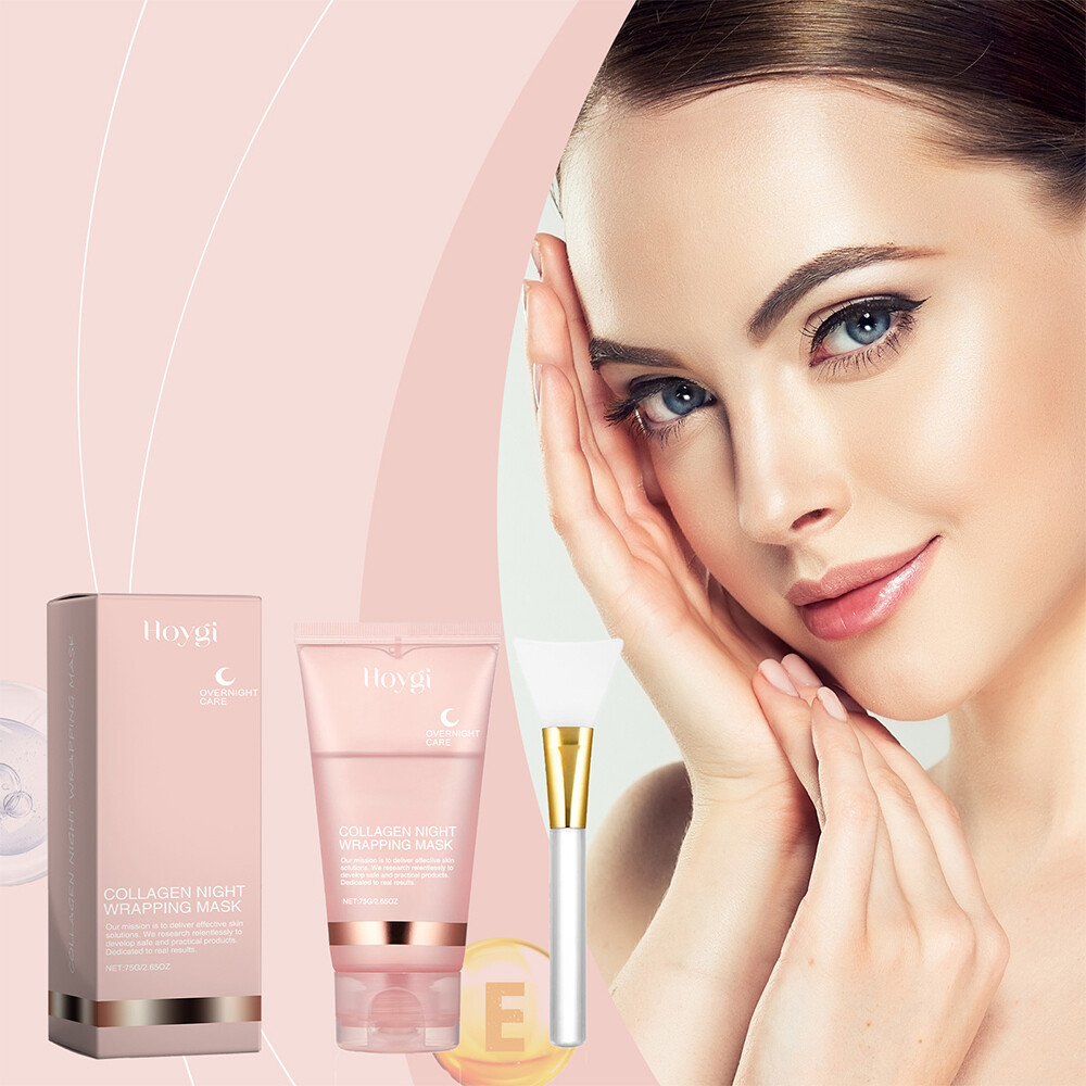 Collagen Overnight Wrapping Mask KOREAN GLASS SKIN ROUTINE Elasticity Hydration