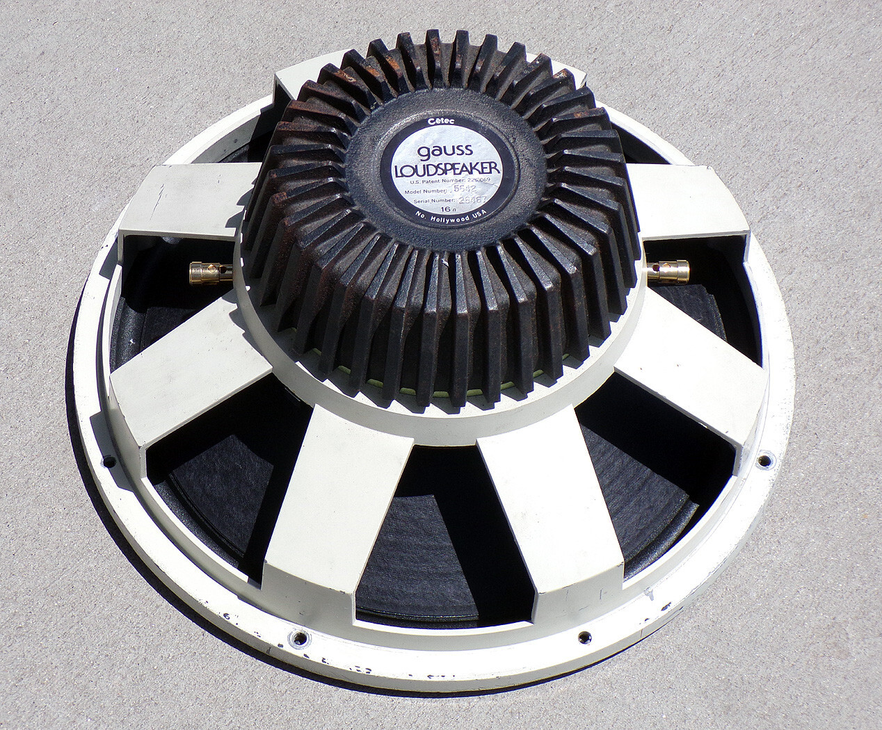 15" Gauss woofer subwoofer speaker driver 2,000W peak. ALL NEW 4583F PARTS!