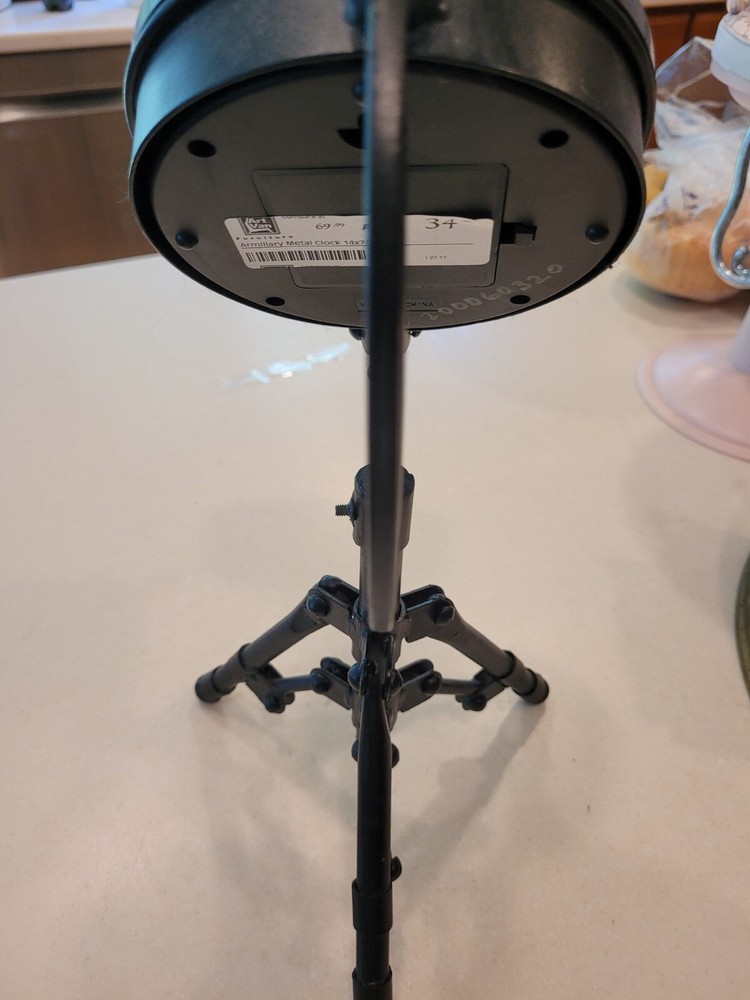 Vintage Tripod Base Clock