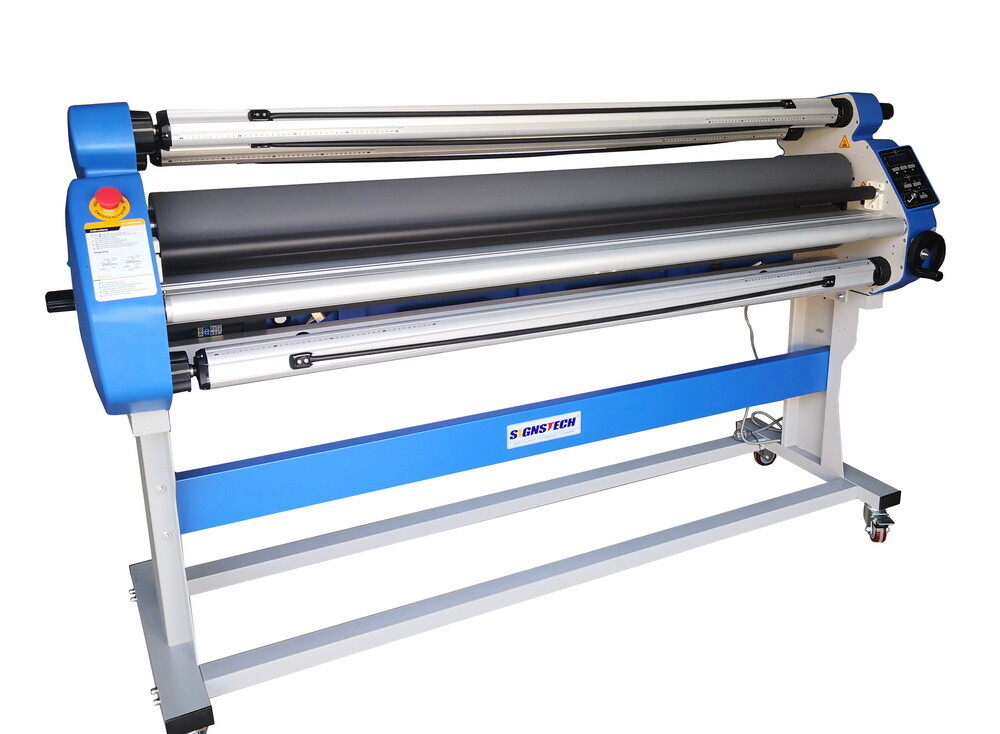 1630mm 64" Auto Hot Cold Laminator Heat-Assist Roll Laminating+Slitting+BONUS