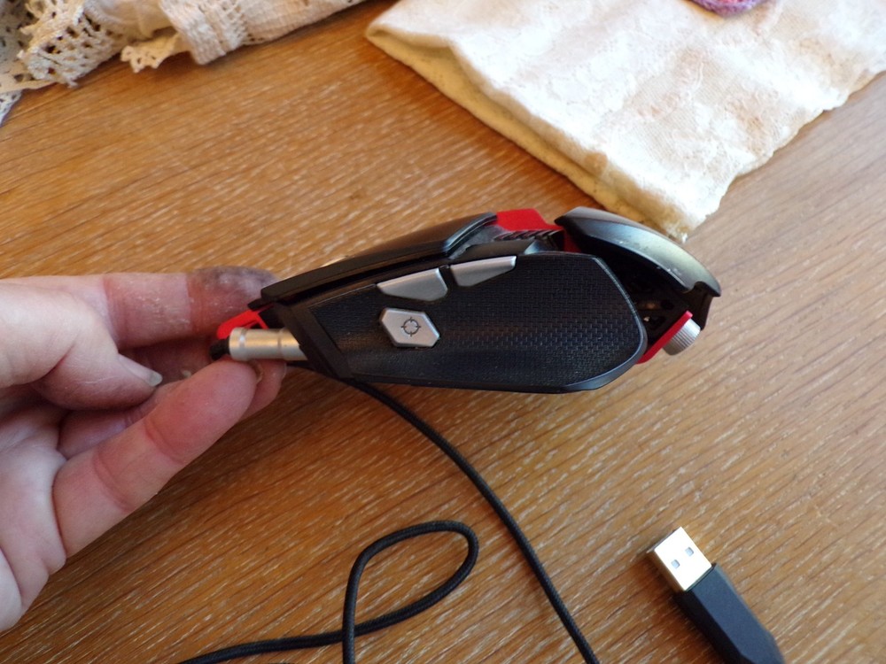 Blackweb Gaming Mouse Batman Car Shape Wired 7-Button PC Mouse