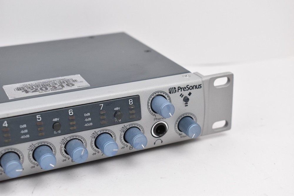 PreSonus Firestudio Project Digital Recording Interface 10x10 Firewire