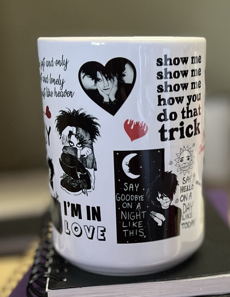 The Cure Mug - Robert Smith Unique