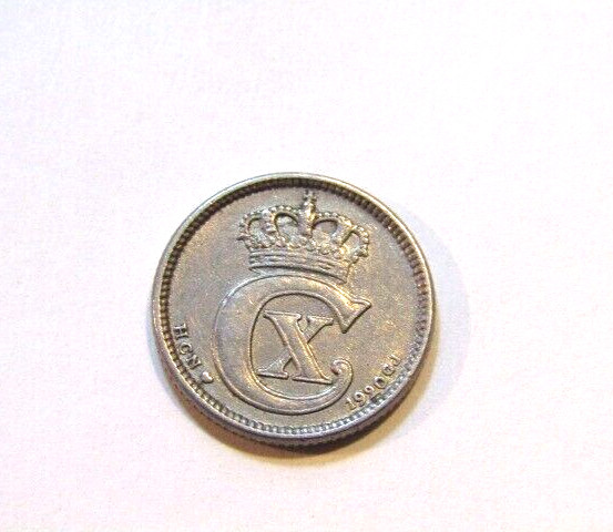 Denmark 1920 10 Ore Coin