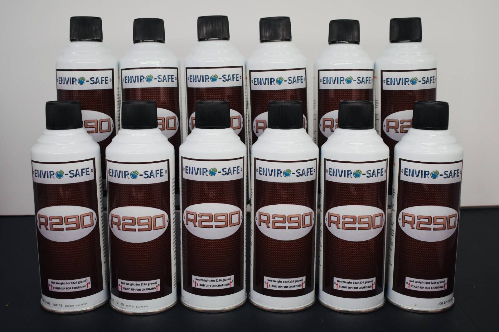 R290 UPRIGHT CHARGE K-28 VALVE 12 CANS