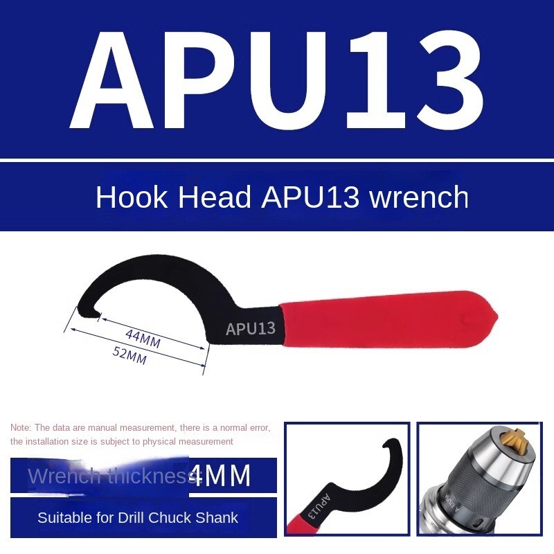 Coilover Wrench, Hook Wrenches Tools Set Shock Spanner Wrench Set C-Shape