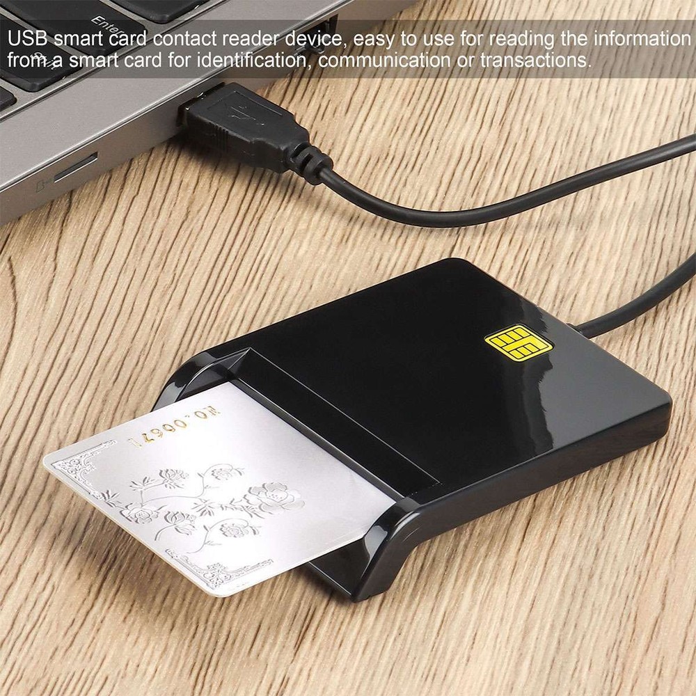 Smart Card Reader For DOD Military Common Access CAC compatible Windows Mac OS