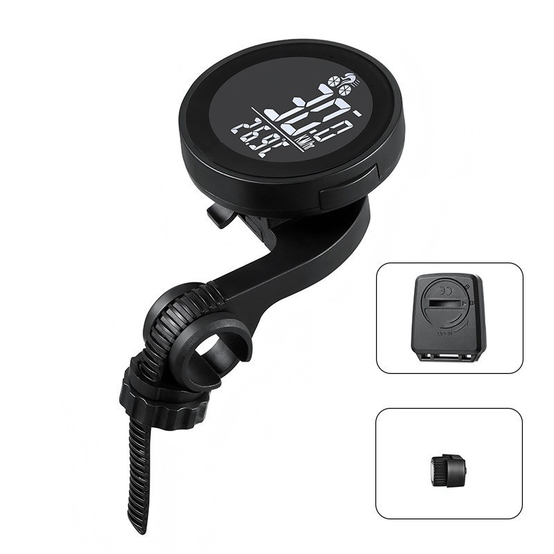 Waterproof Wireless Bike Computer with Speedometer Odometer Large Screen