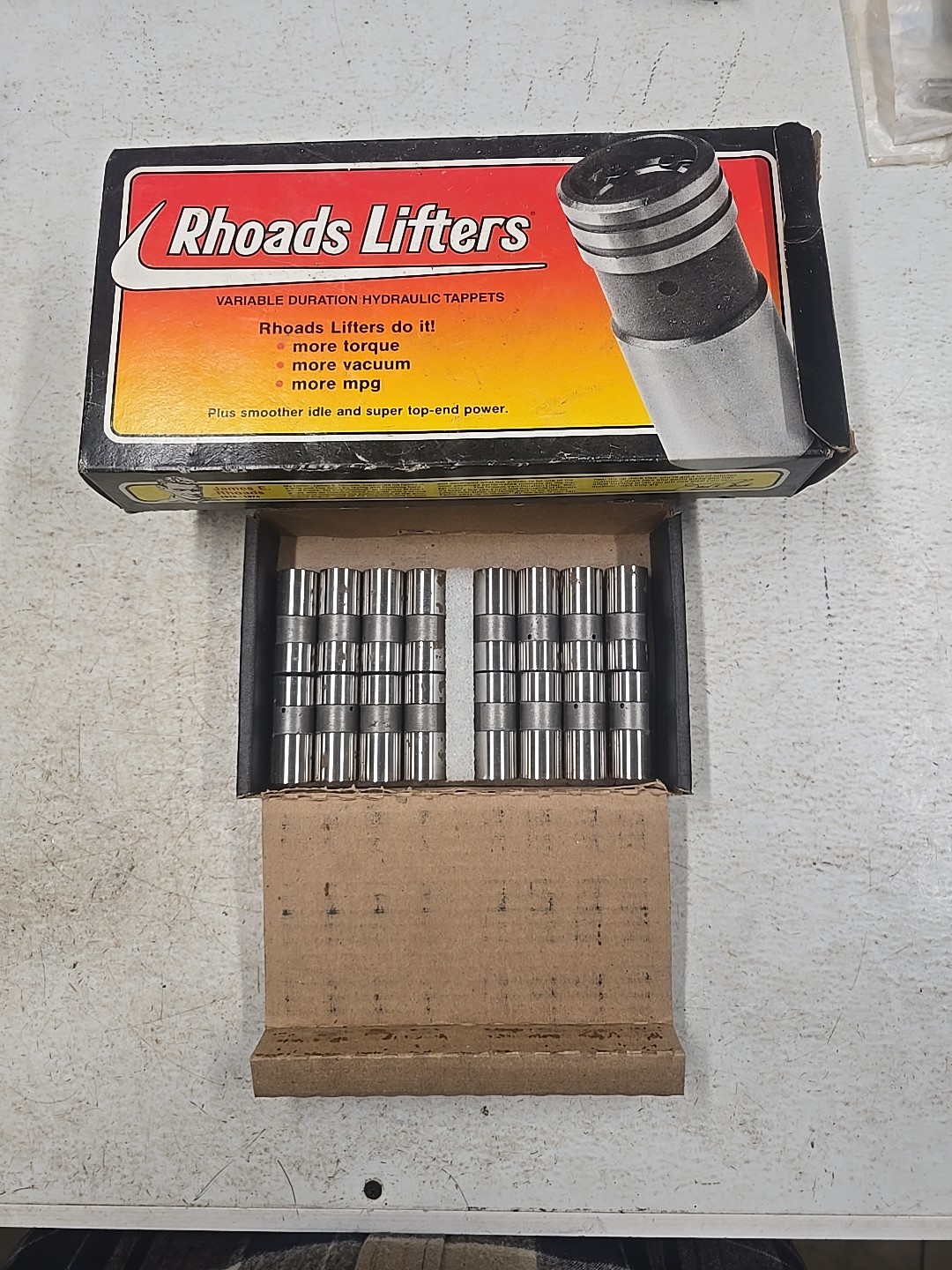 Rhoads 8178 Hydraulic Lifters for 1955-1986 Chevy SBC Chevrolet