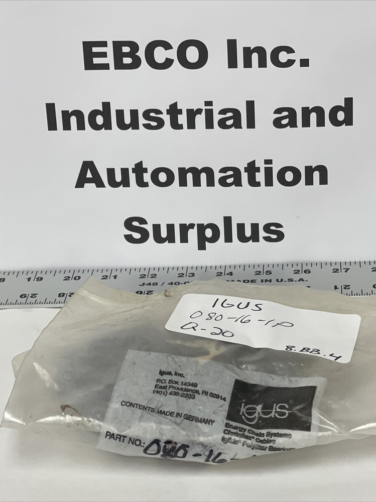 IGUS 080.16.1P ENERGY CHAIN MOUNTING BRACKET