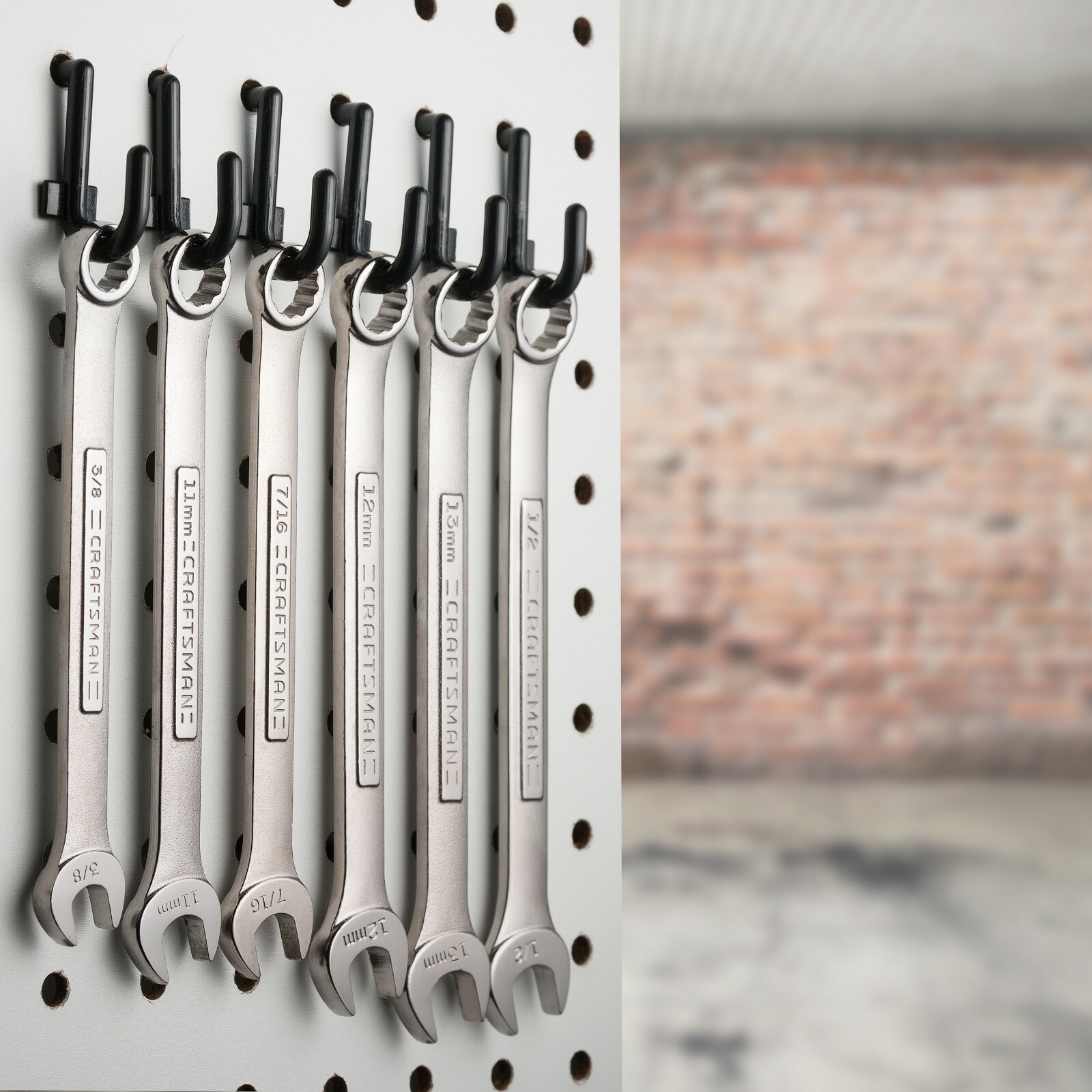 Plastic Pegboard Hooks Lowercase j-Hooks for peg boards 100 pieces MADE IN USA