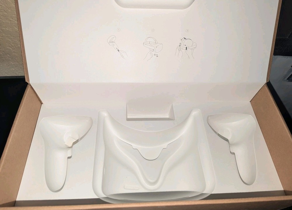 Oculus Meta Quest 2 - EMPTY BOX ONLY With Guide MQ2 Metaquest2 BOX ONLY!