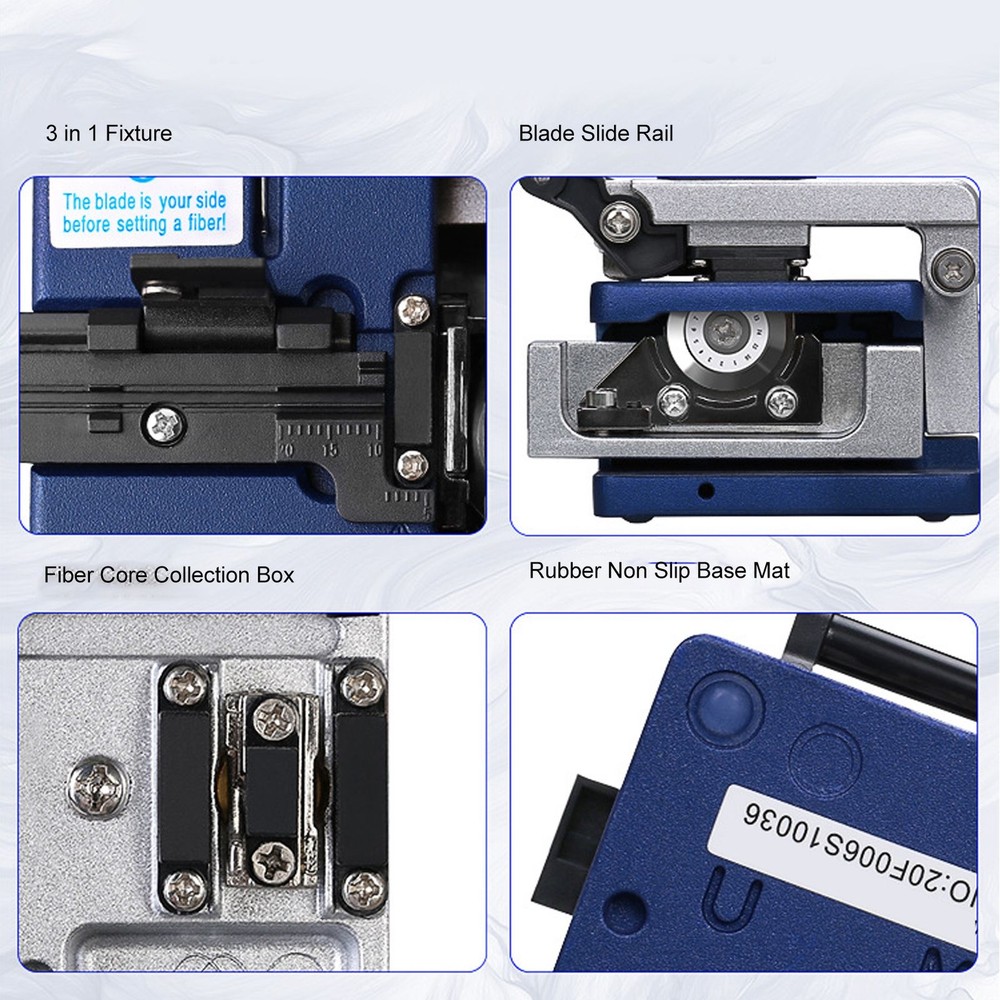 Automatic Return Fiber Optic Cutter Optical Cable Cutting Tool 0.5 Degree ONS
