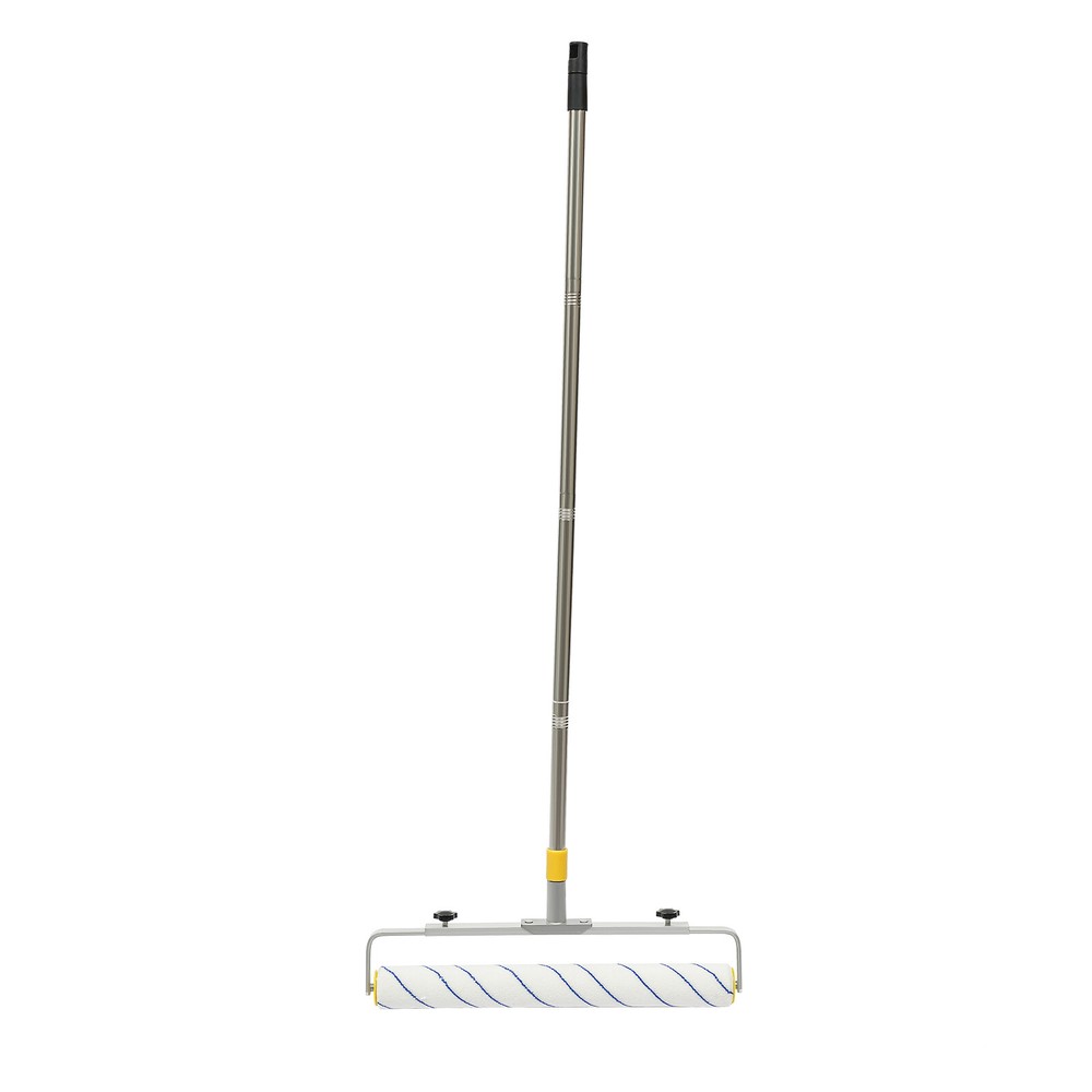 Large Paint Roller Adjustable Roller Frame Extension Poles 3 Roller Brushes Kit