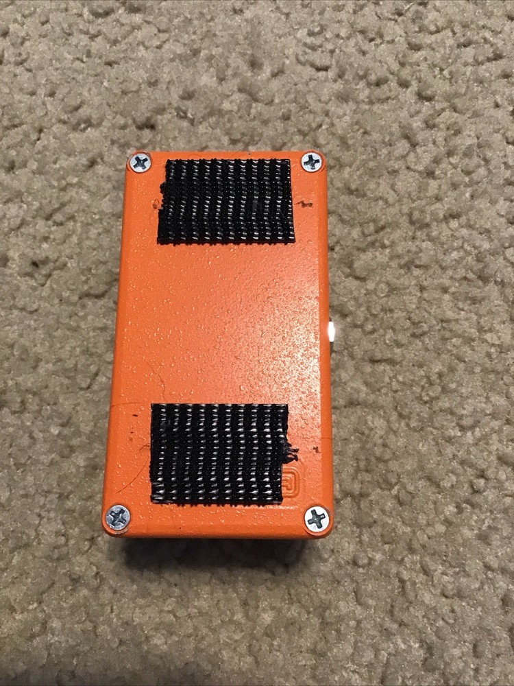 MXR M101 Phase 90 Phase Shifter Effects Pedal Orange Script MOD