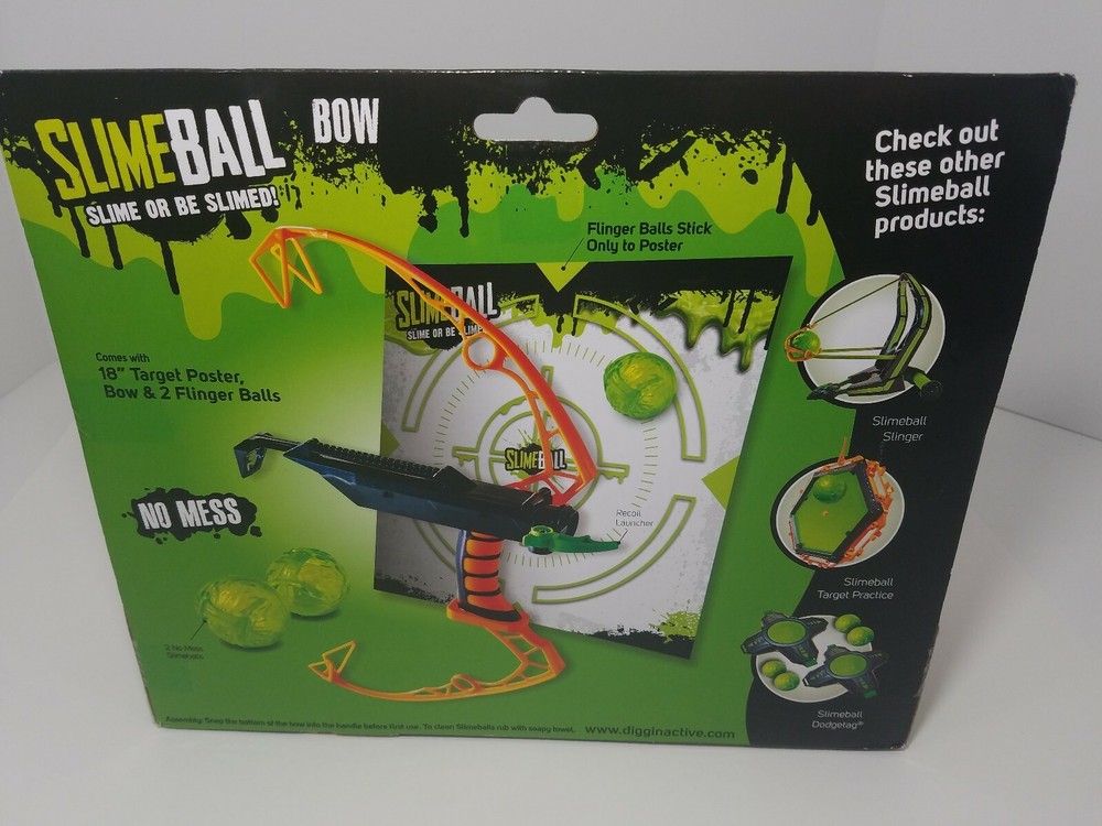 Diggin Active - Slimeball Bow - Green. New in box.