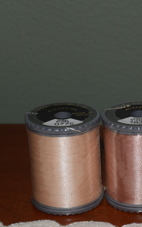 Polyester 50 Brother Embroidery Thread 077S Base Light 328 yards!