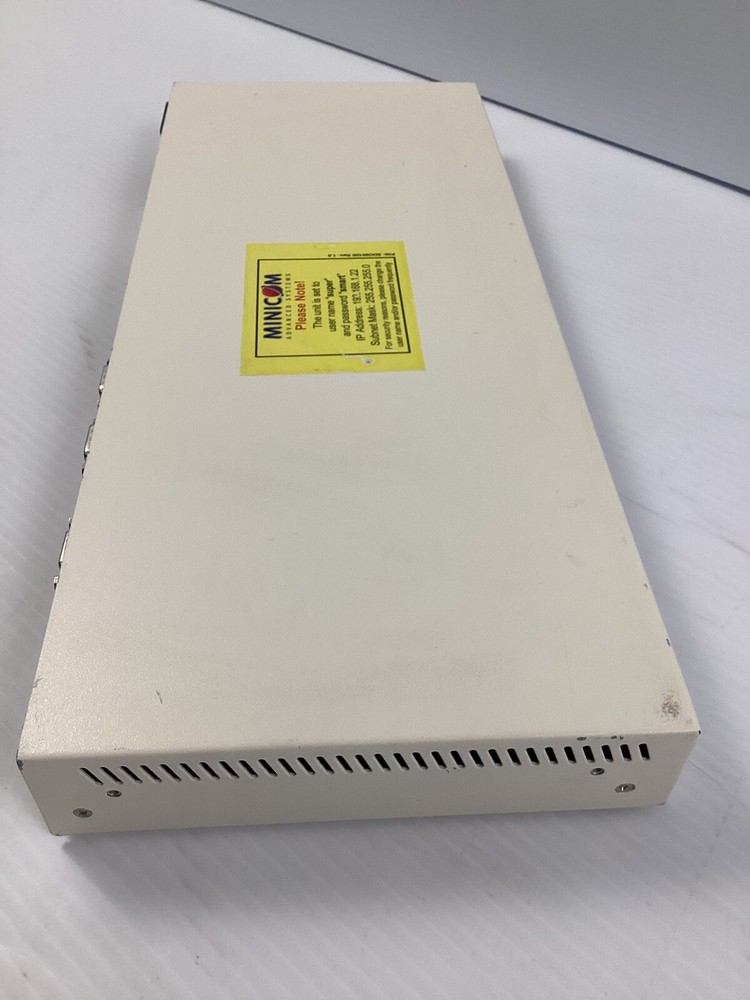 SWITCH MINICOM CAT5 SMART SWITCH IP