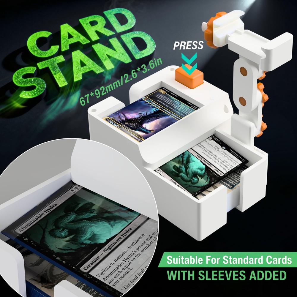 Card Scanner Pro: Advanced Automatic & Slinger for MTG/TCG White